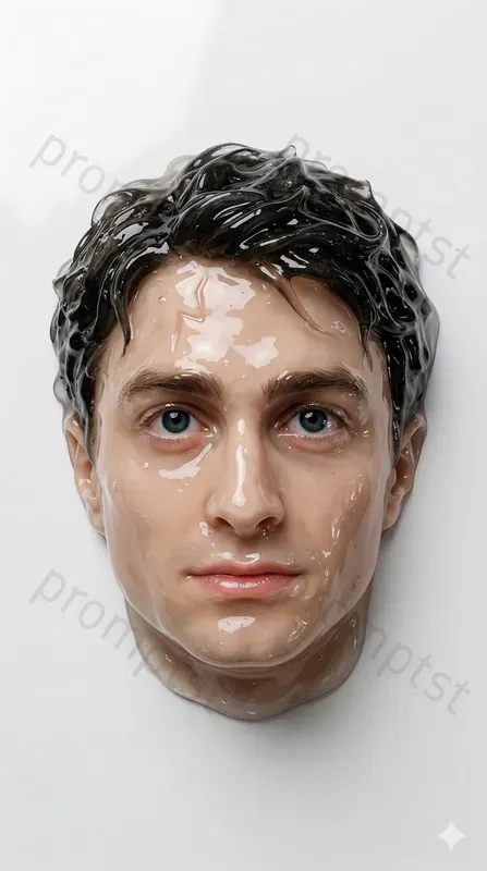 Viral Celebrity Slime Face Photos