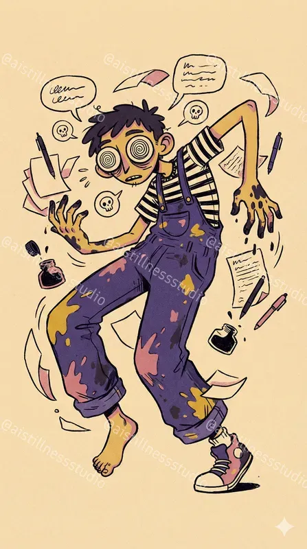 Offbeat Zine Characters