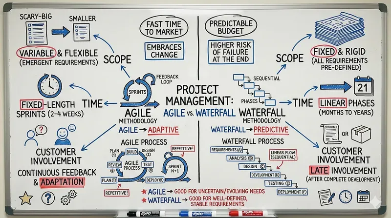 Whiteboard Explainer Sketches