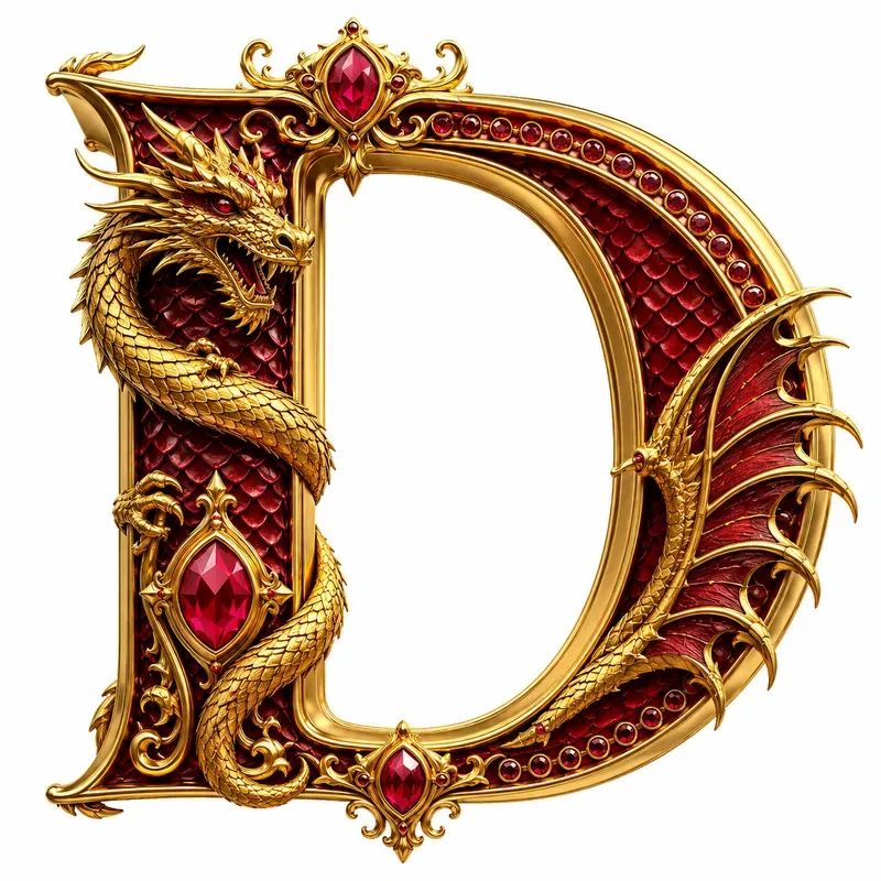 Royal Gemstone Alphabet Collections
