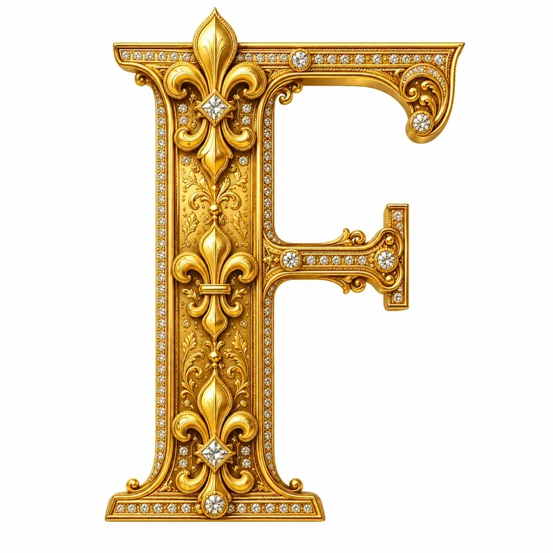 Royal Gemstone Alphabet Collections