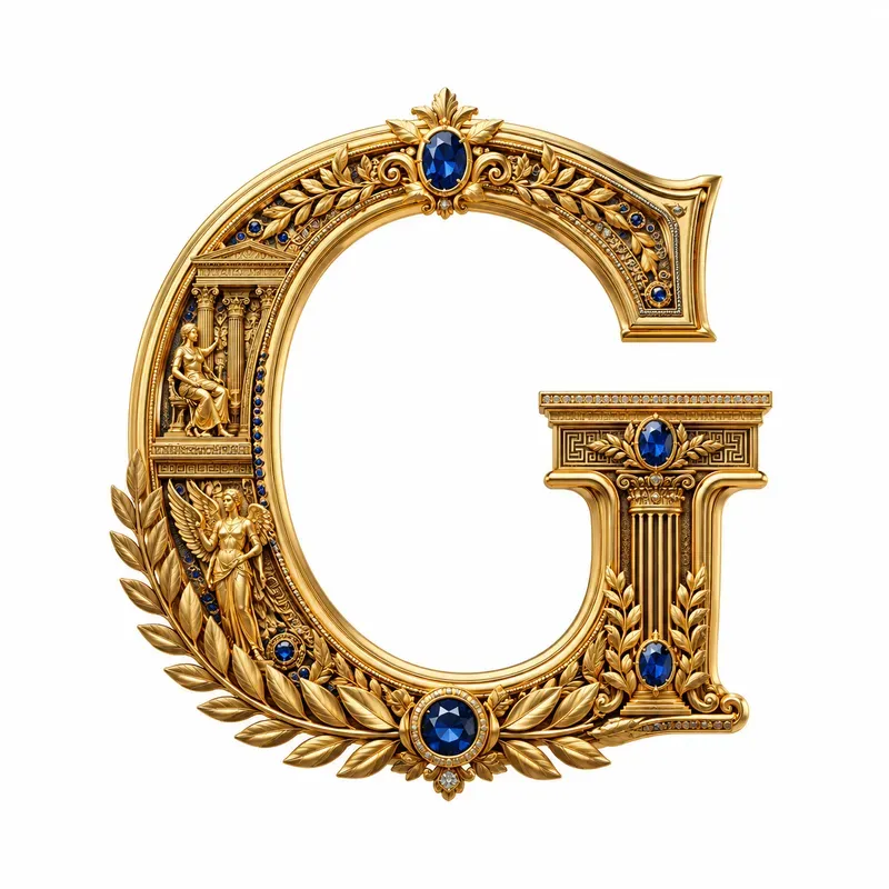 Royal Gemstone Alphabet Collections