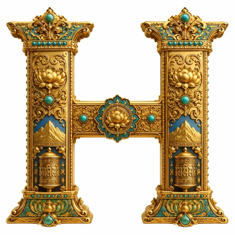 Royal Gemstone Alphabet Collections