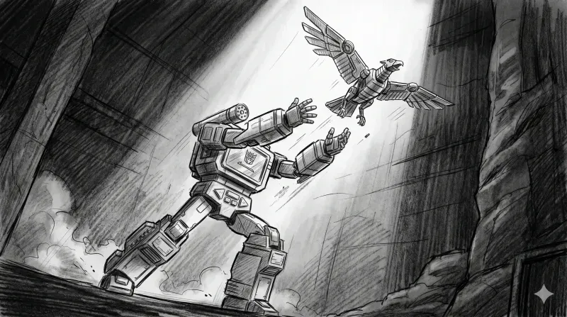 Cinematic Storyboard Panels