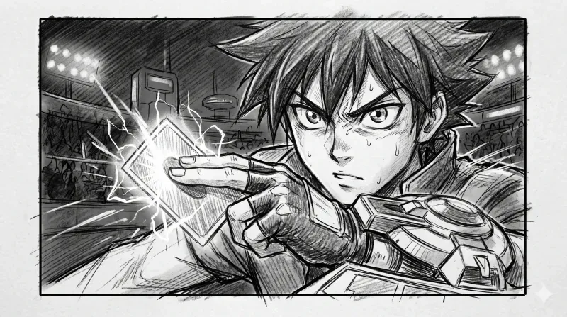 Cinematic Storyboard Panels