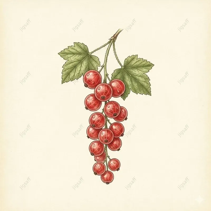 Vintage Botanical Fruit Watercolors