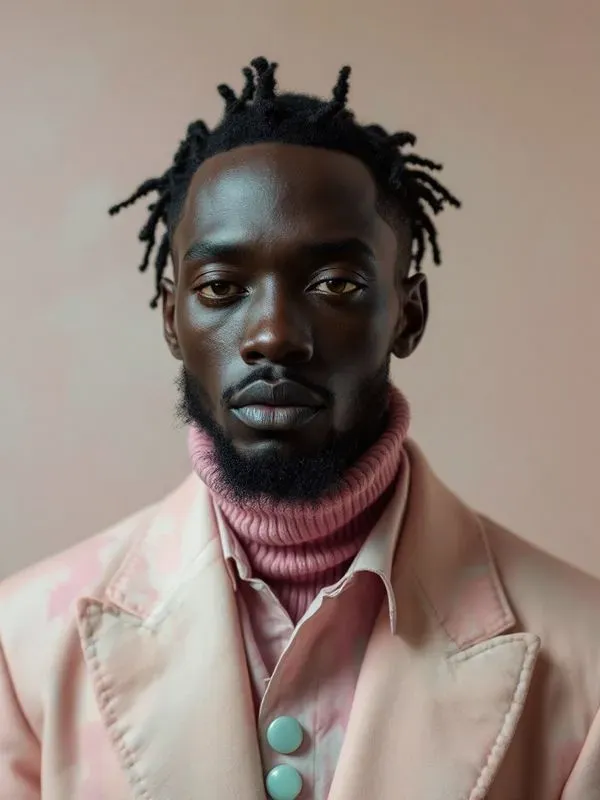 Strange Pastel Fashion Portraits