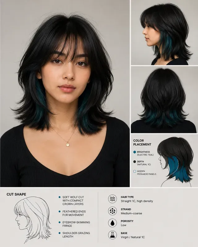 Salon Haircut Color Consultation Boards