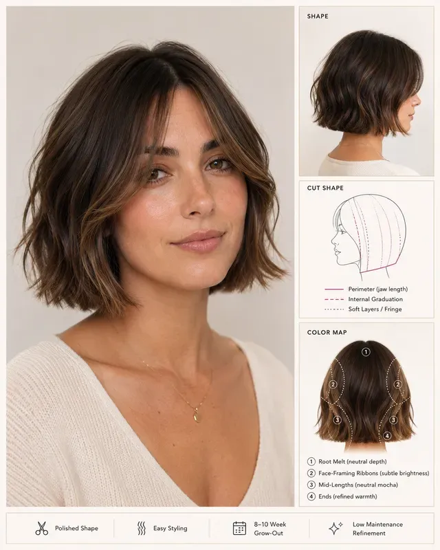 Salon Haircut Color Consultation Boards
