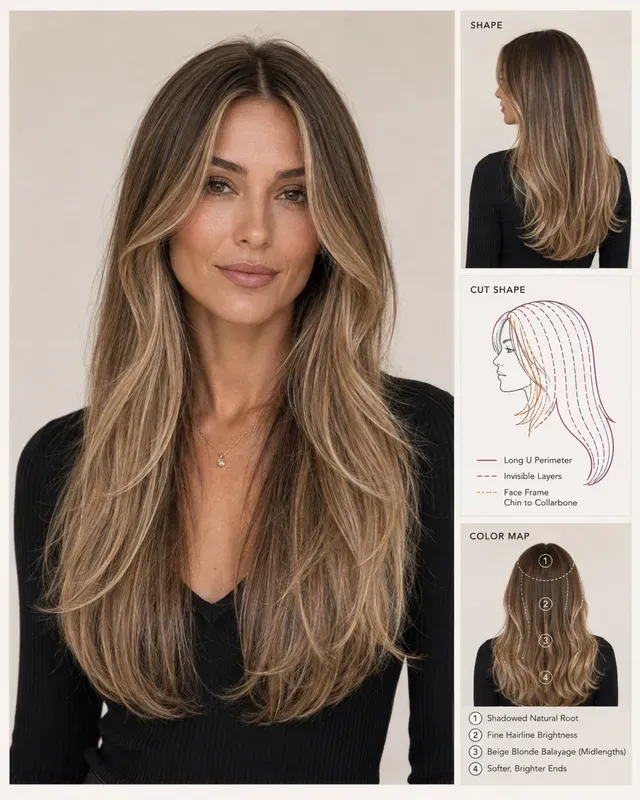Salon Haircut Color Consultation Boards