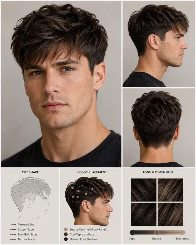 Salon Haircut Color Consultation Boards