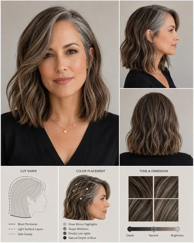 Salon Haircut Color Consultation Boards