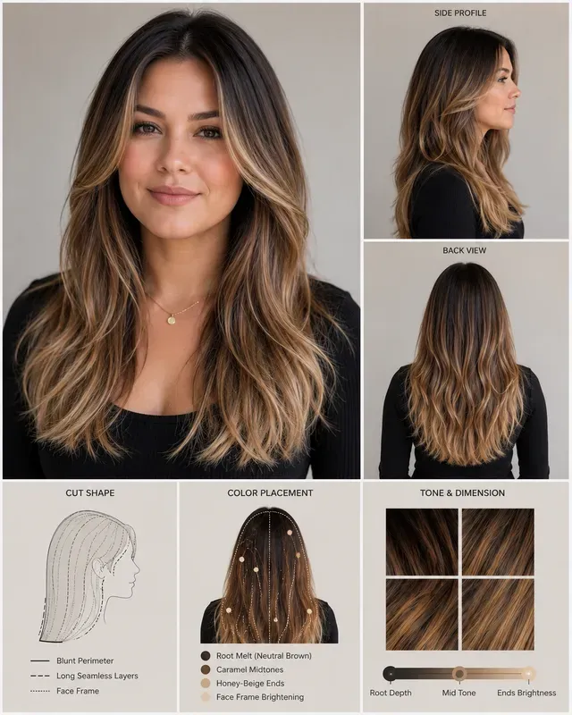 Salon Haircut Color Consultation Boards
