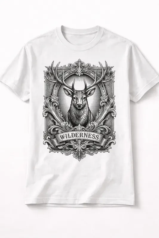 Victorian Engraved Tshirt Designs