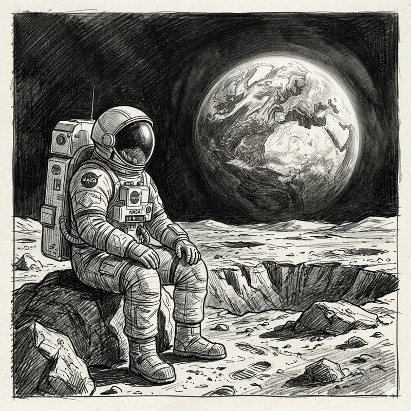 Cinematic Pencil Sketch Storyboards