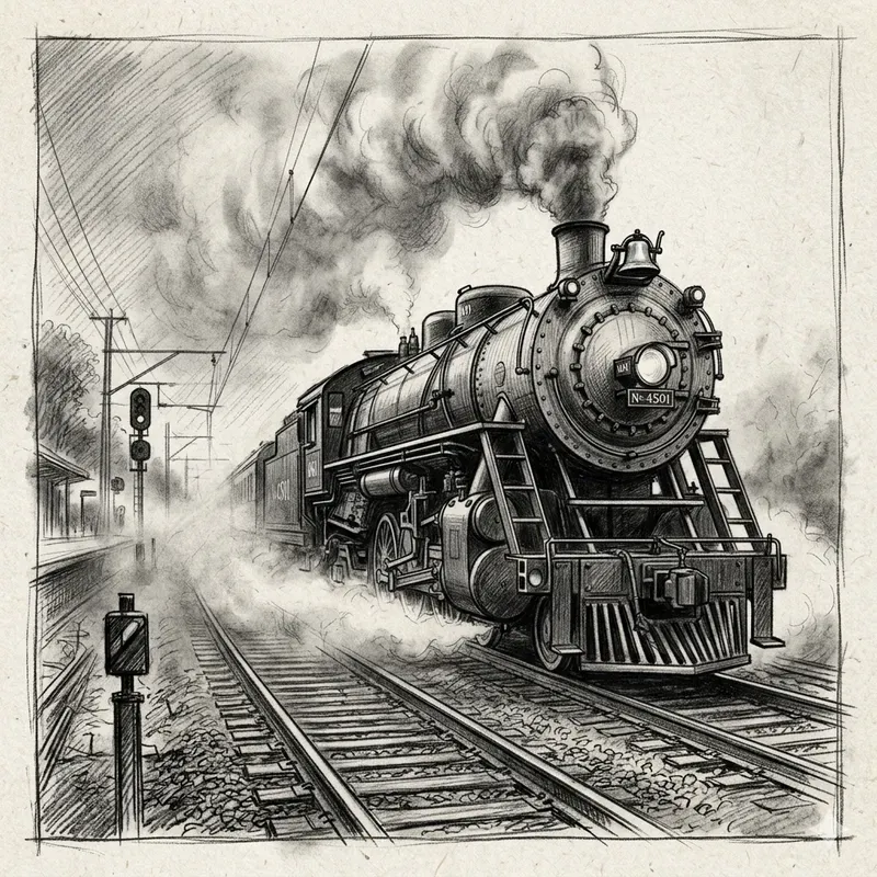 Cinematic Pencil Sketch Storyboards