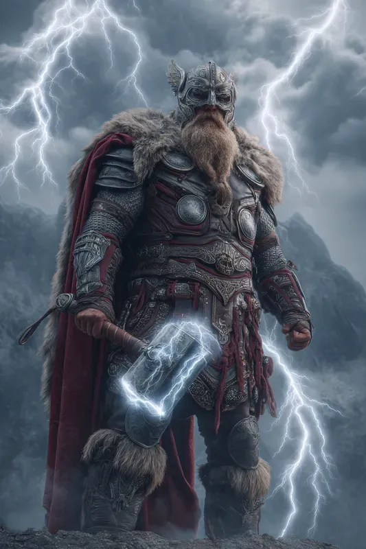 Norse Gods Hyperrealistic Art Generator