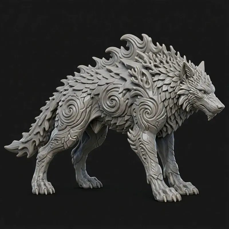 3D Elemental Fantasy Beasts