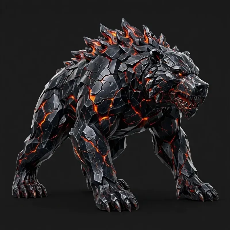 3D Elemental Fantasy Beasts