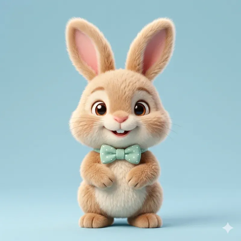 3D Cute Character Animation Generator
