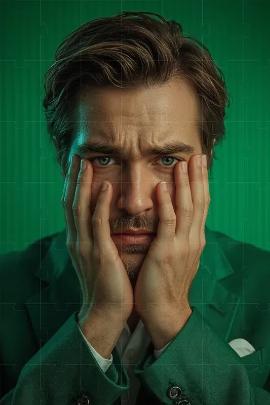 Men Facial Expressions For Ads