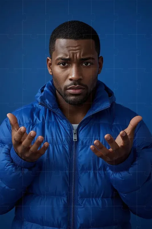 Men Facial Expressions For Ads