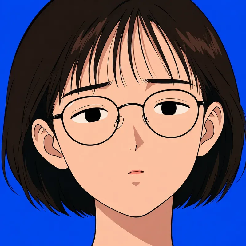 Retro Anime Face Avatars