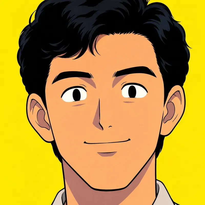 Retro Anime Face Avatars