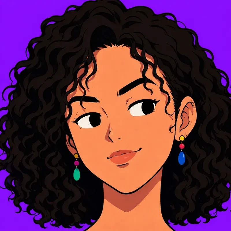 Retro Anime Face Avatars