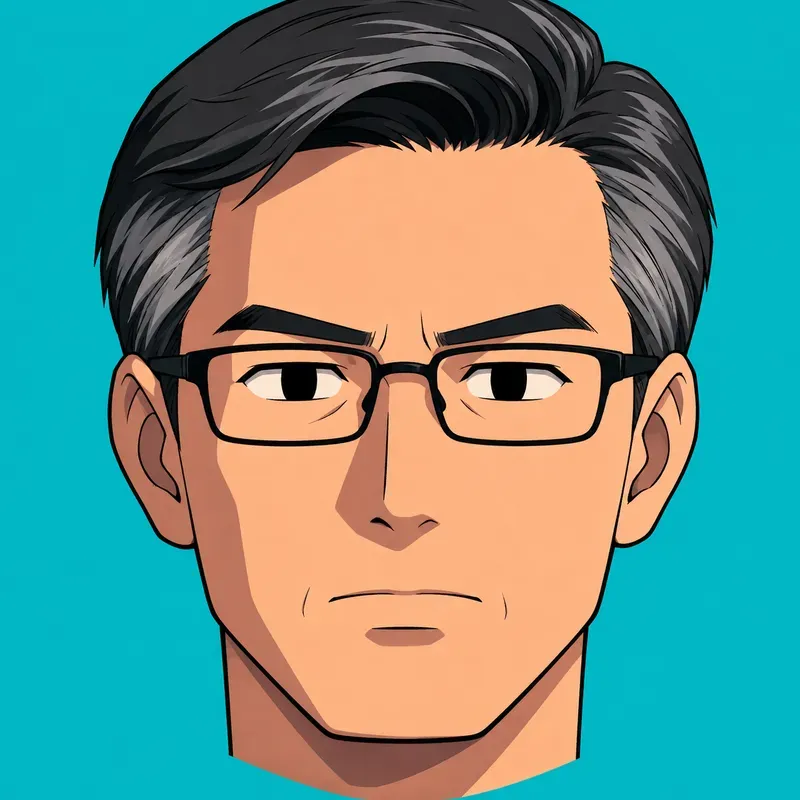 Retro Anime Face Avatars