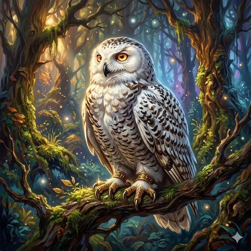 Digital Dark Fantasy Animal Portraits