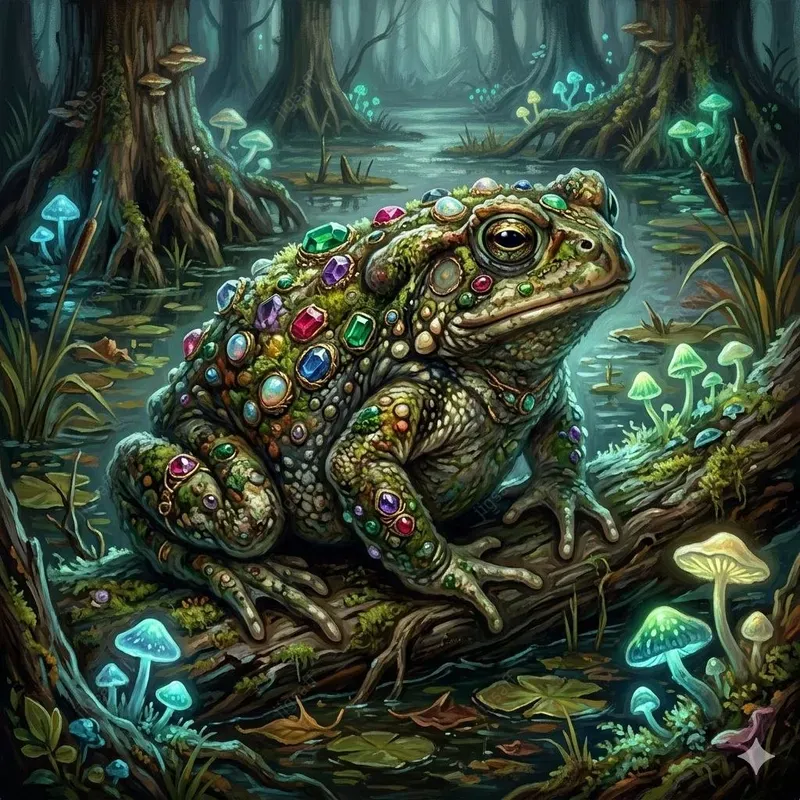 Digital Dark Fantasy Animal Portraits