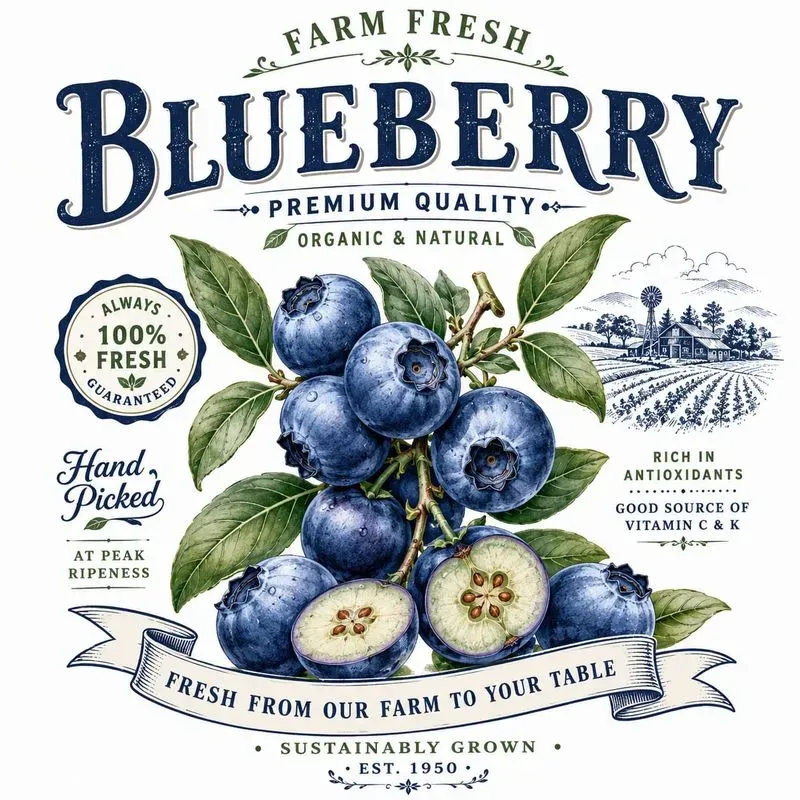 Vintage Farm Fresh Fruit Tees