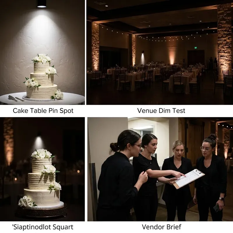 Reception Timing Photos