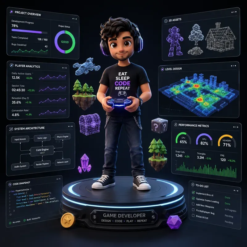 3D Cute Professional Diorama Generator