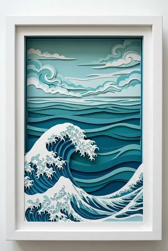 Layered Papercut Art Studios