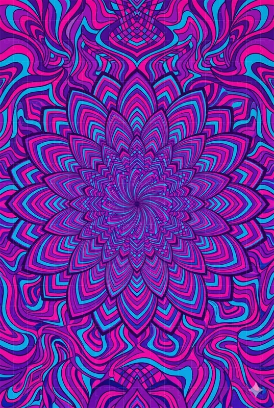 Psychedelic Optical Art Posters