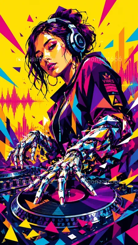 Vibrant Geometric Urban Dynamos