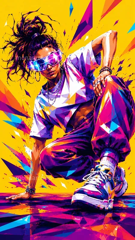 Vibrant Geometric Urban Dynamos