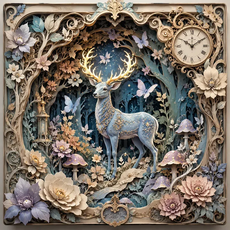 Enchanted Wonderland Shadowboxes