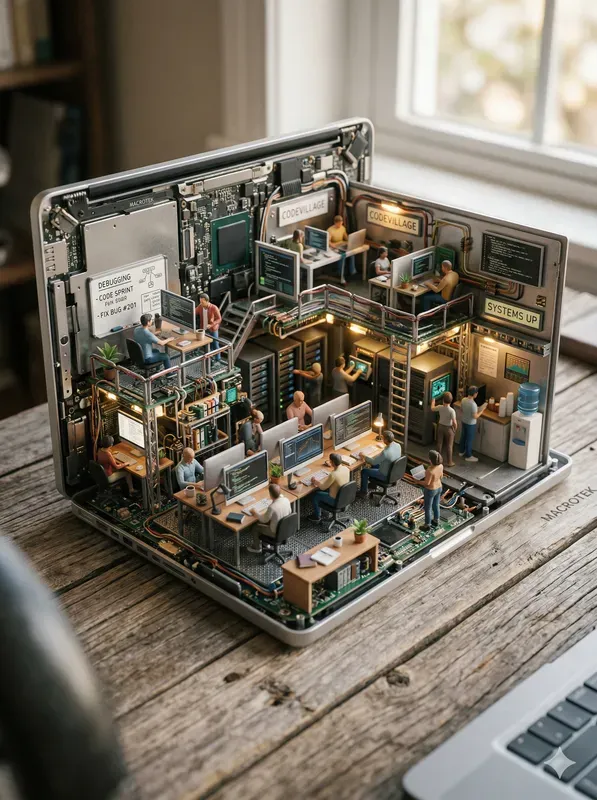 Miniature Worlds Inside Products