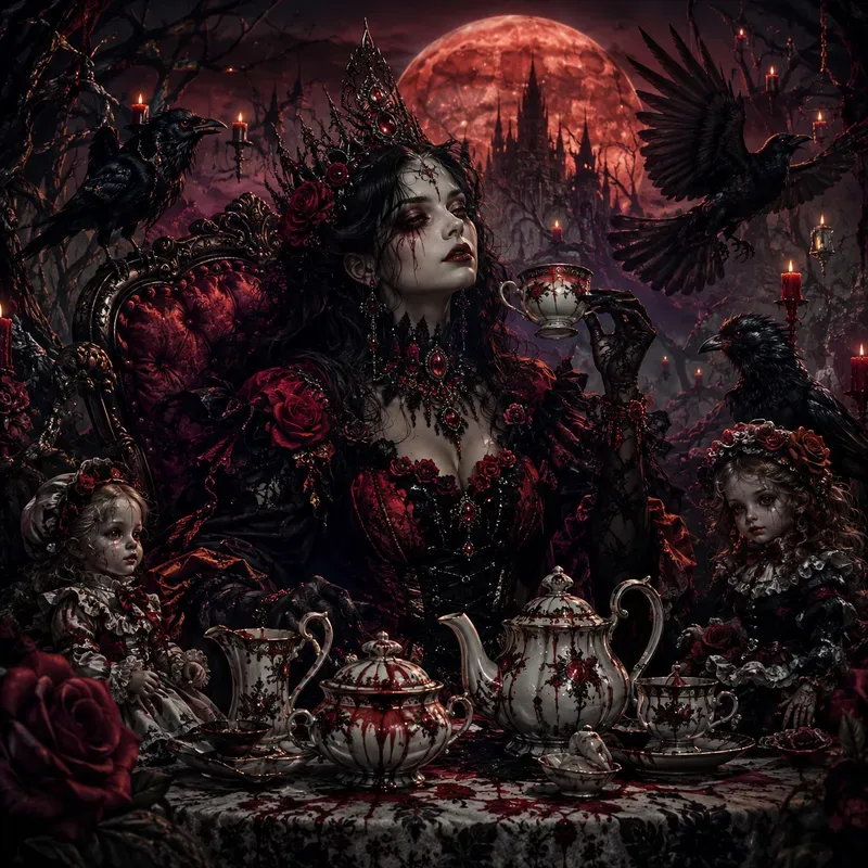 Dark Fantasy Tea Gatherings