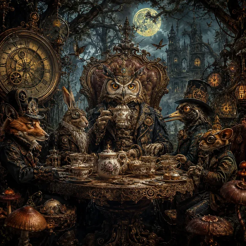 Dark Fantasy Tea Gatherings