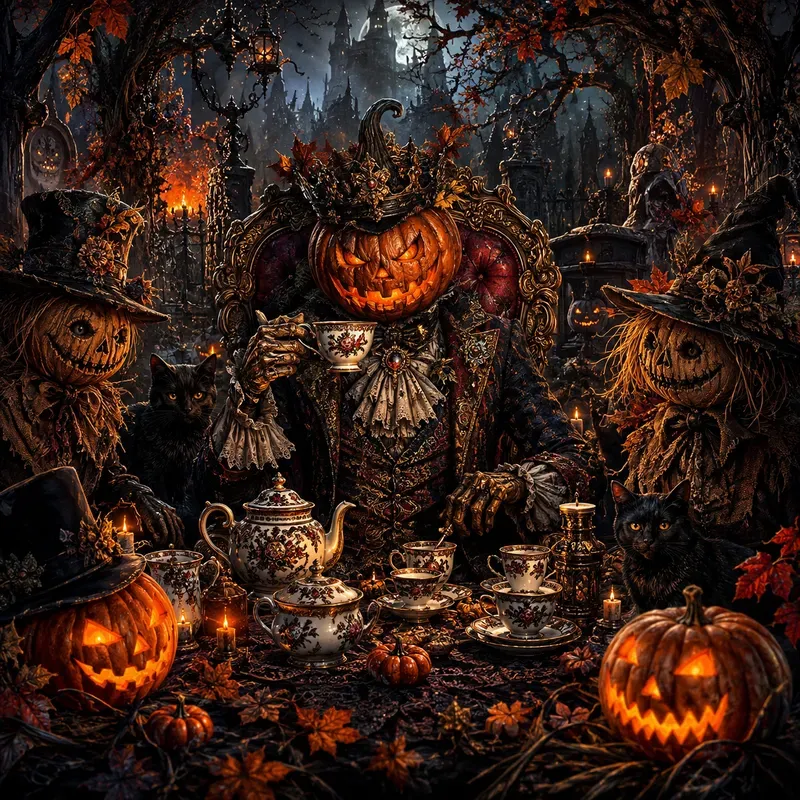 Dark Fantasy Tea Gatherings