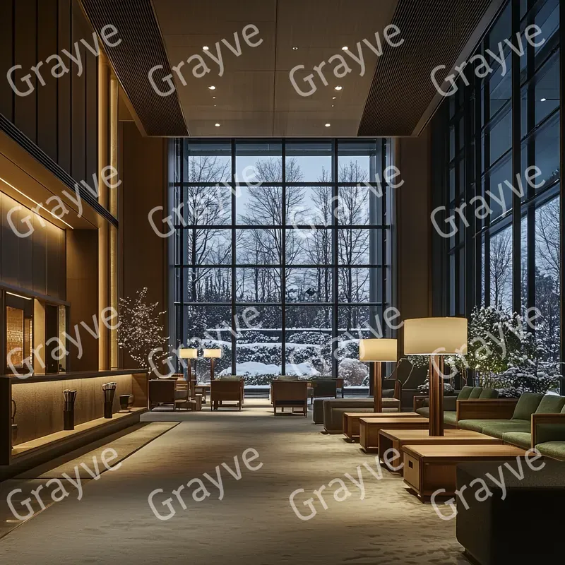 Minimalist Hotel Lobbies