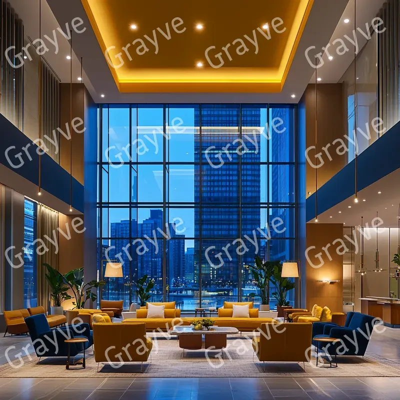 Minimalist Hotel Lobbies