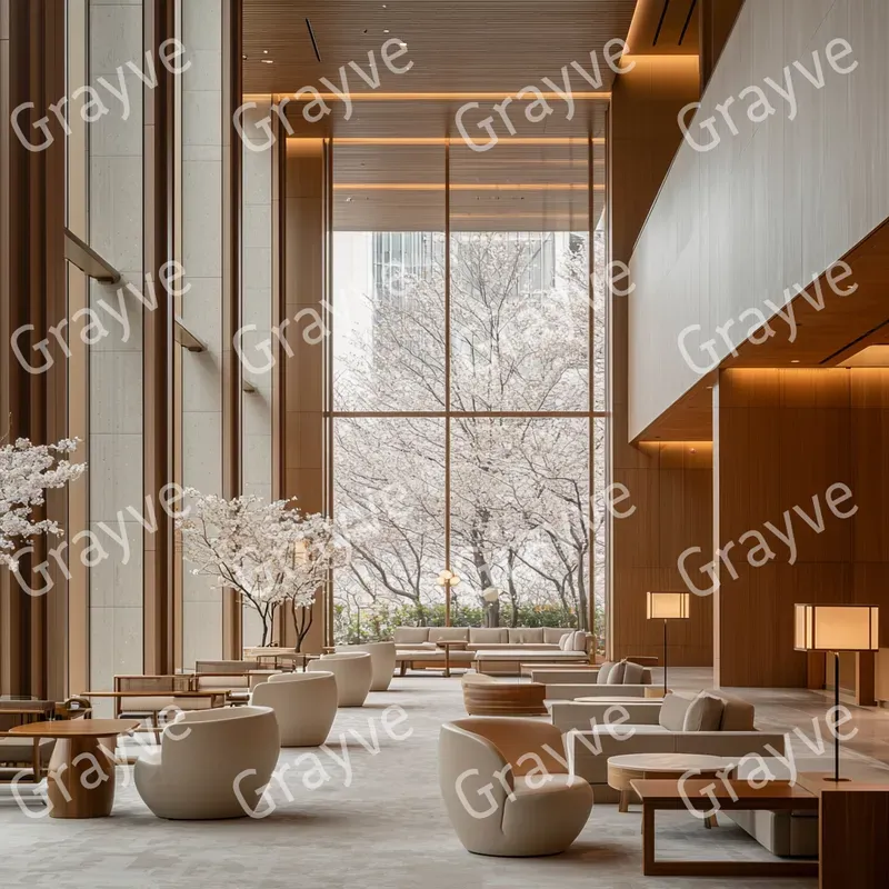Minimalist Hotel Lobbies