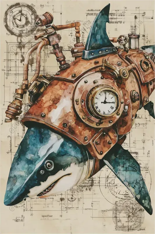 Junk Journal Steampunk Creatures