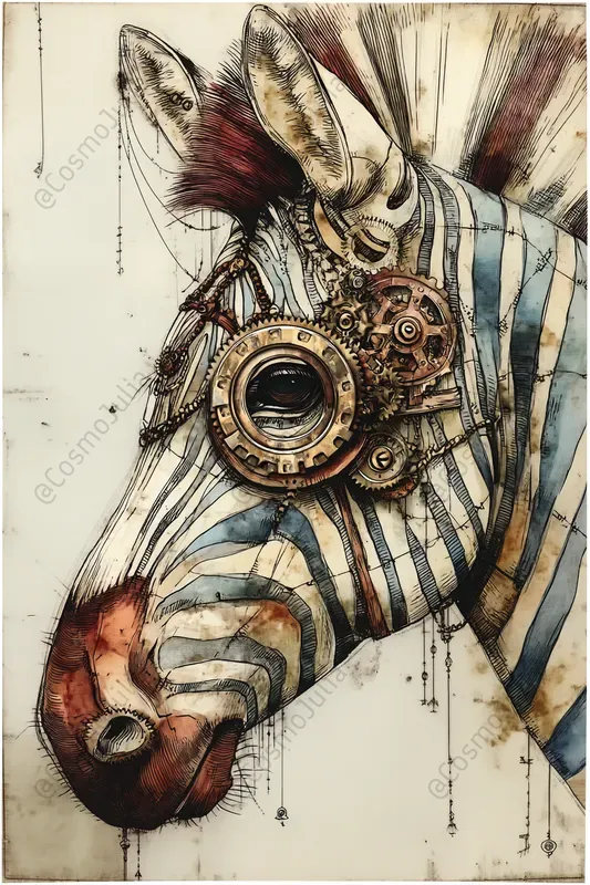 Junk Journal Steampunk Creatures