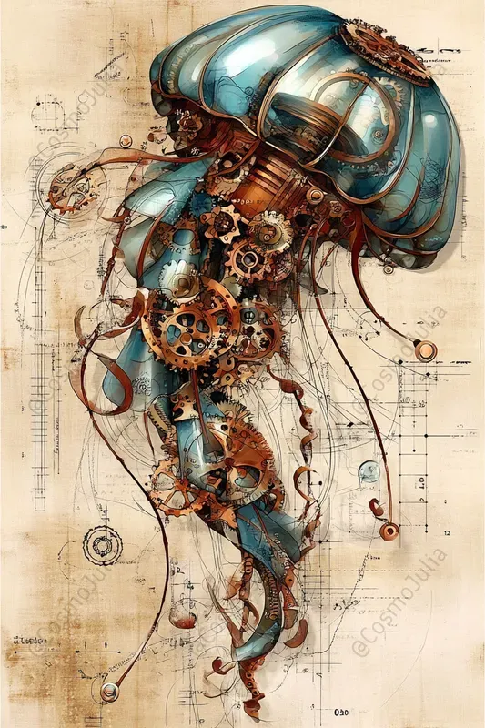 Junk Journal Steampunk Creatures